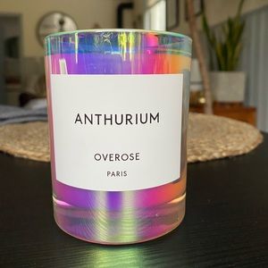 Overose anthurium holo candle